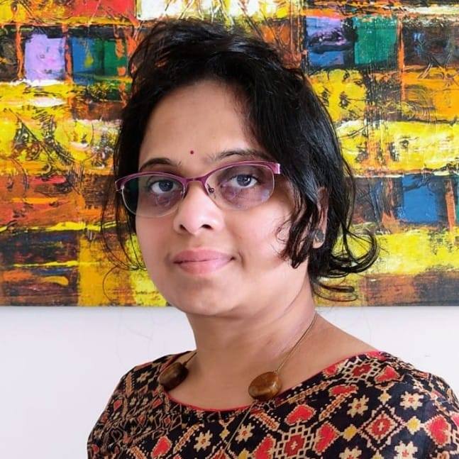 Lakshmi Vakkalanka, founder of Bujjis, creating wearable Indian art jewelry