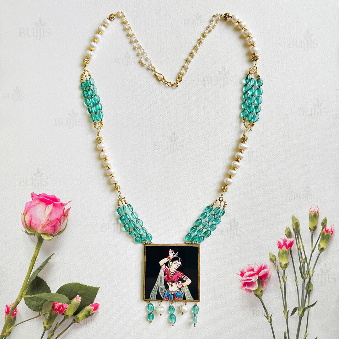 Nirmal Dance Art Necklace Set