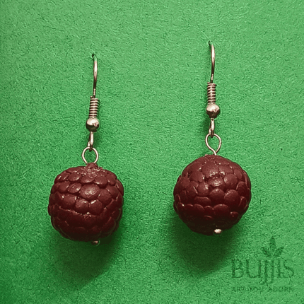 Polymer Clay Berry Drop Earrings